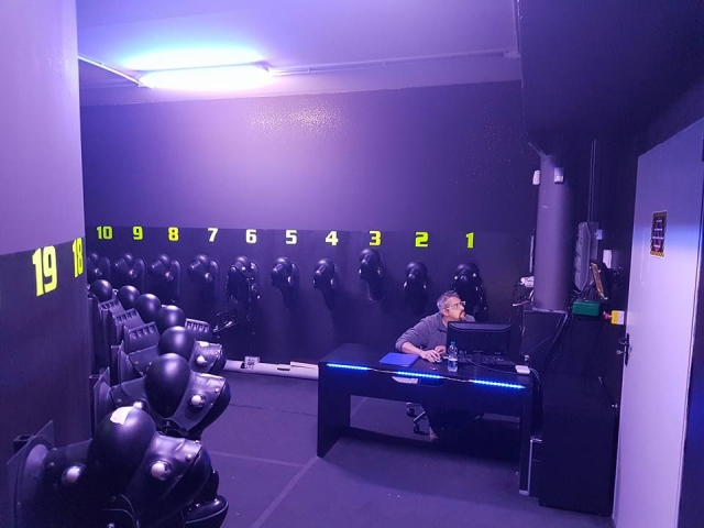 Las camisetas listas para salir al terreno de juego