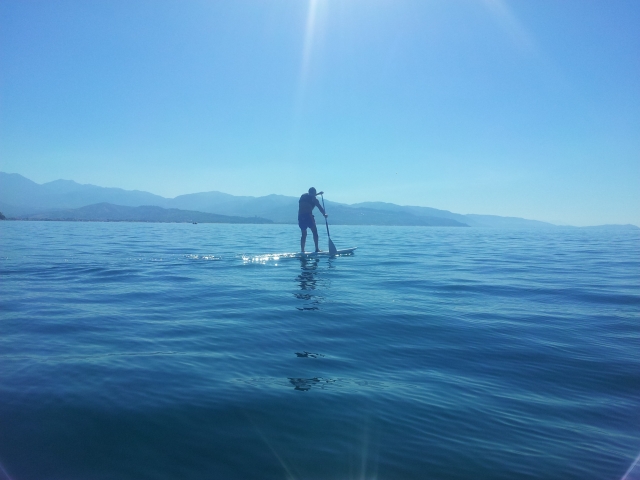  En paddle board 