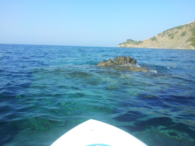  En el mar