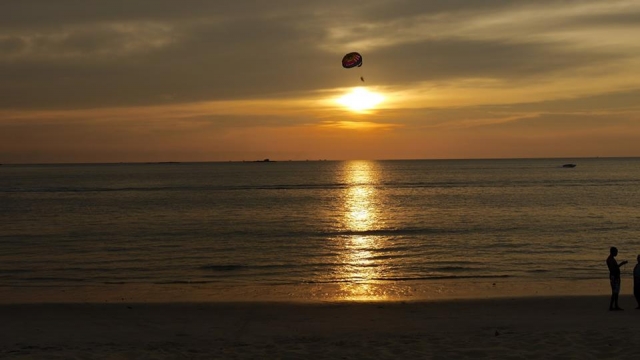  Parafly al atardecer 