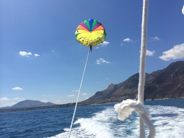 Parafly en vuelo 