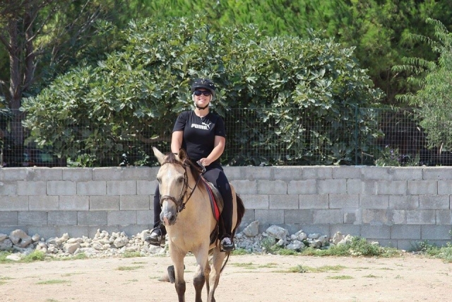  En la silla