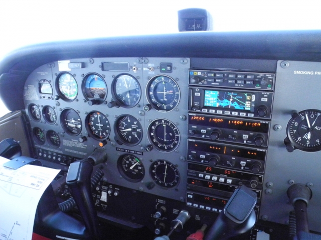  Los controles del Cessna 