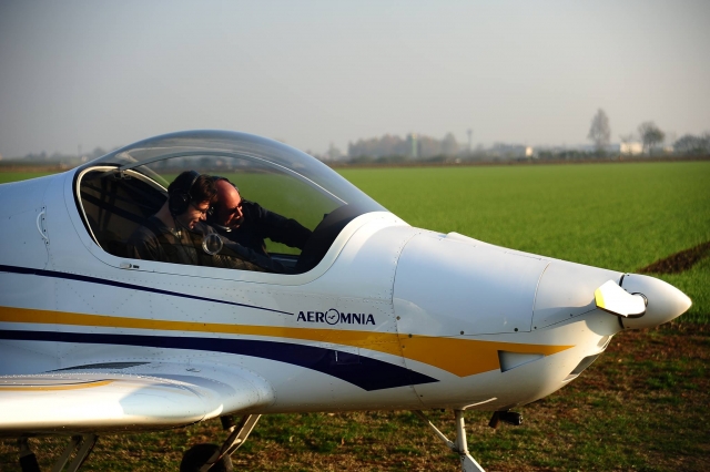  piloto y alumno 