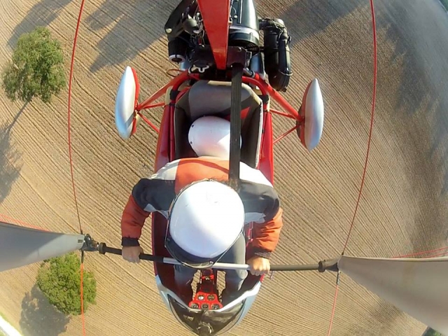 Volando en ala delta