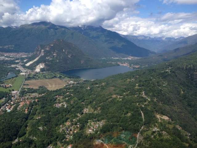 El panorama desde el cielo 