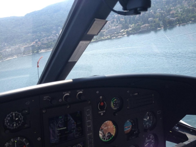  La vista desde el helicóptero 