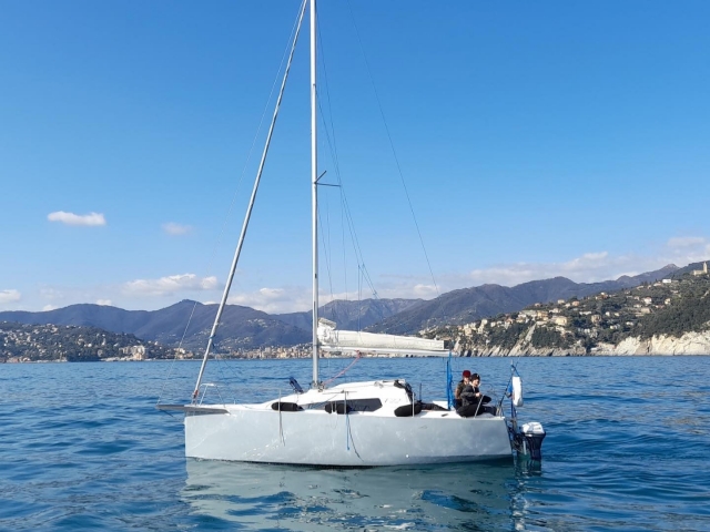  En velero en Portofino 