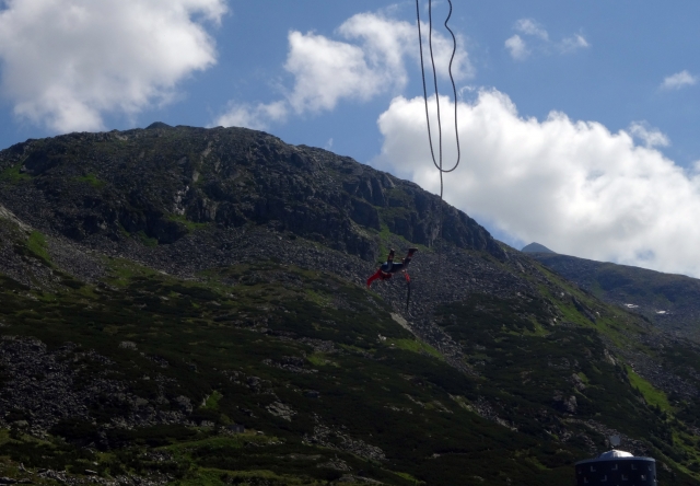 Bungee desde la presa