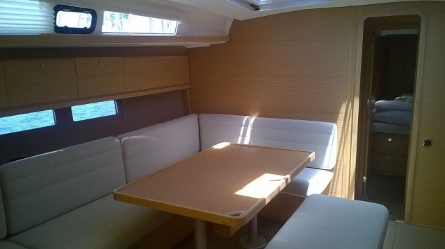 Dentro del barco 