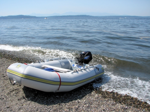 Uno de los botes 