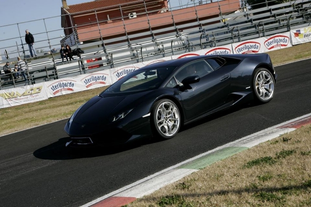  Lamborghini en la pista 