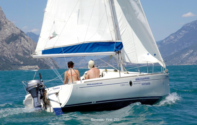 Renta de primer yale Beneteau (1 día), Malcesine