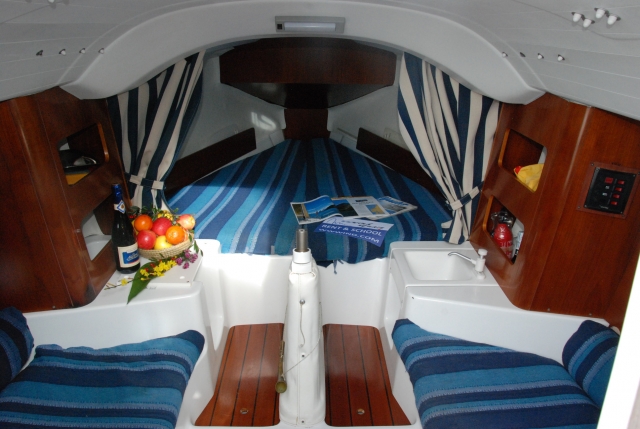 Interiores del Beneteau First 