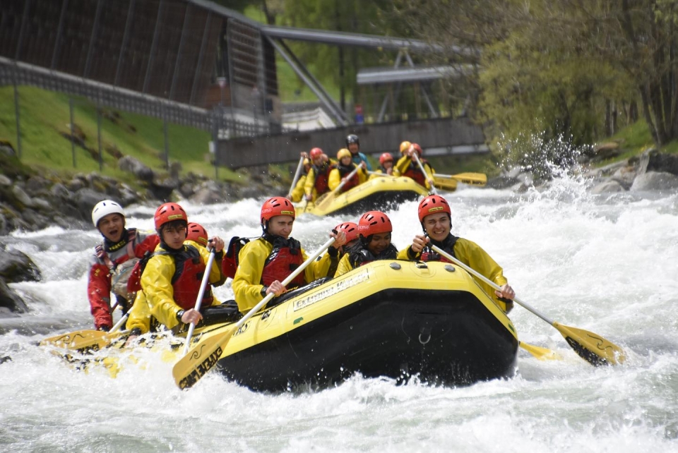  Rafting aventurero