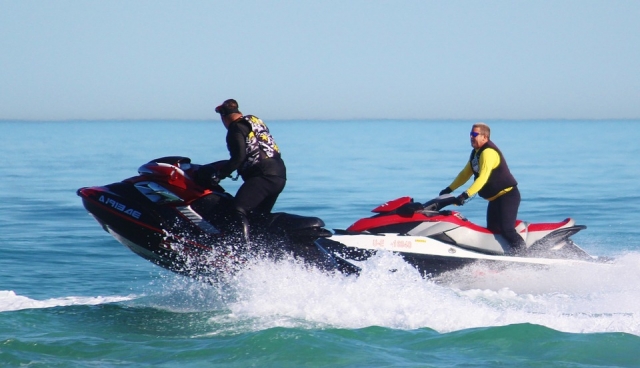 En jet ski 