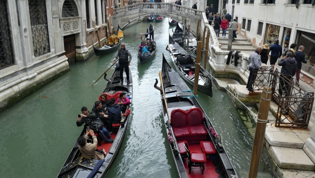  A lo largo del canal de Venecia