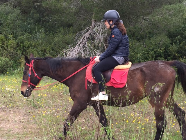  A caballo 