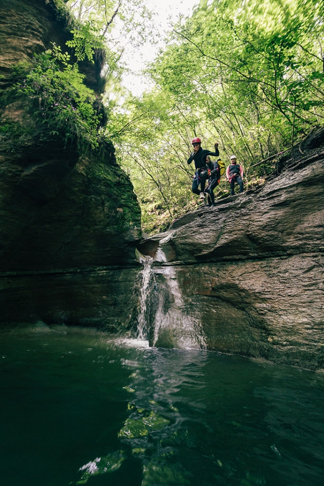 Bucear desde el cañón 