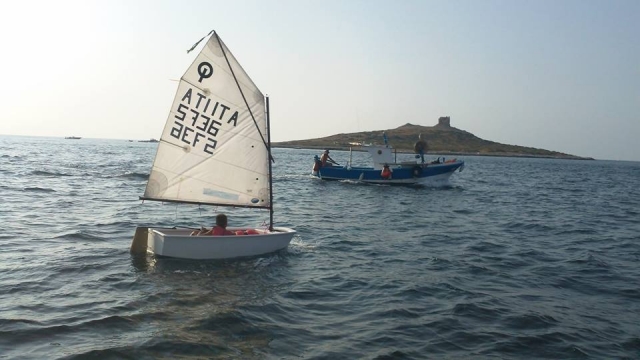  En un velero 