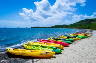 Curso de kayak en Isola delle Femmine