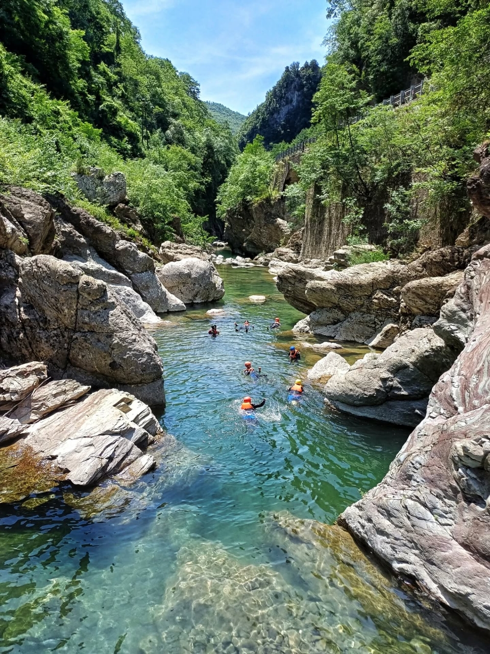  Cañones y aguas turquesas 