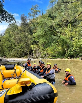 Lección de kayak de una hora en Garfagnana.