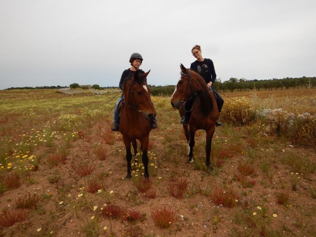  Día tranquilo a caballo 