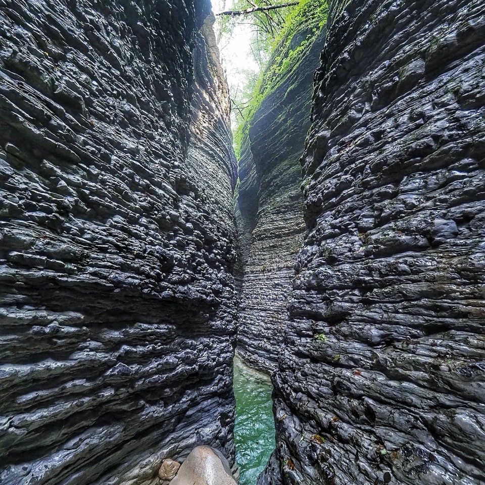  Las paredes de los cañones 