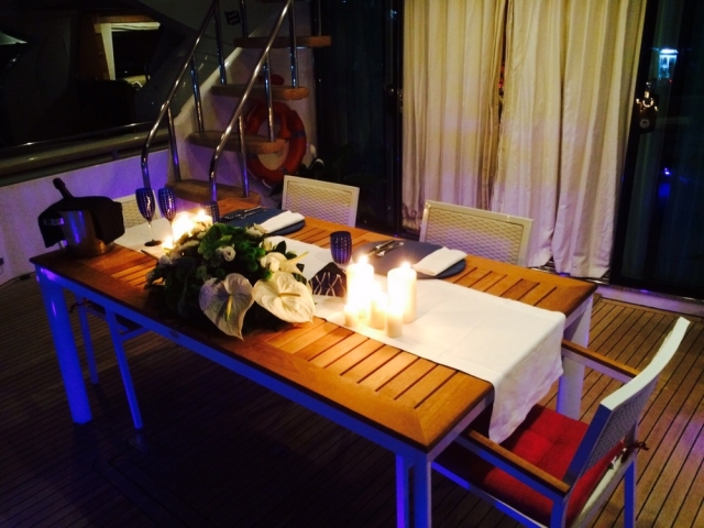  ¡Cena romántica! 