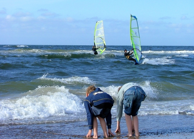 Cursos de windsurf para niños 
