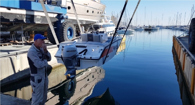  sal del puerto con el bma 199