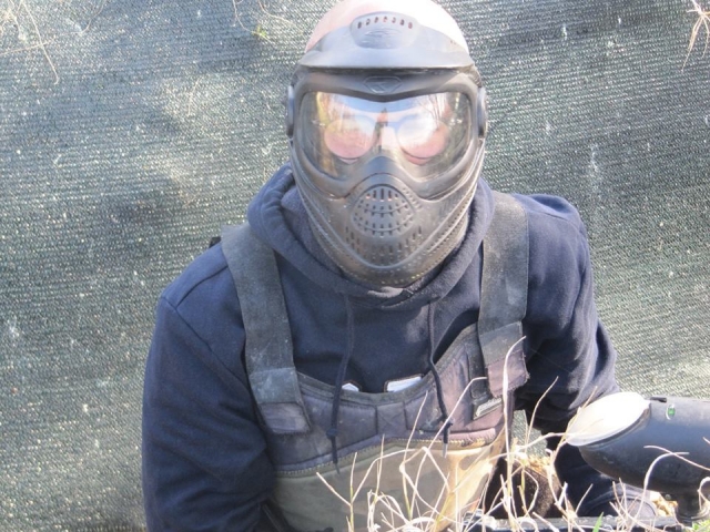 Un jugador de gotcha 