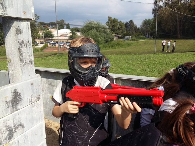 Listo para la batalla de gotcha 