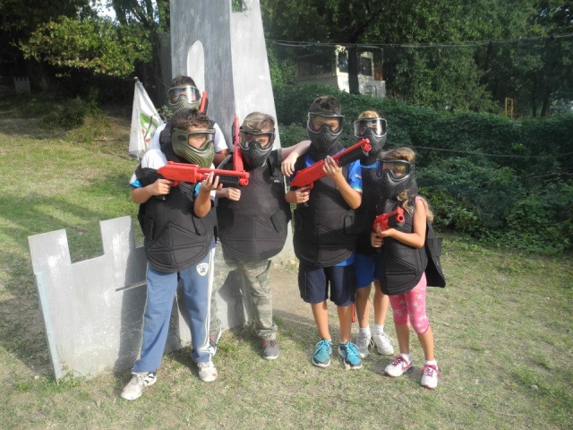  Foto de grupo en el castillo 