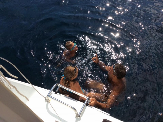  Un chapuzón en el mar 