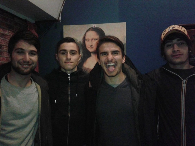  Una foto con la Mona Lisa