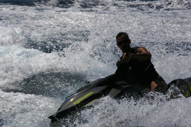 En el mar de Liguria 