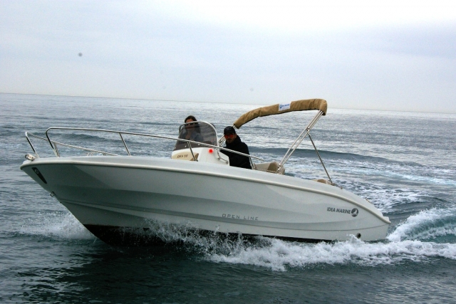 En el mar azul 