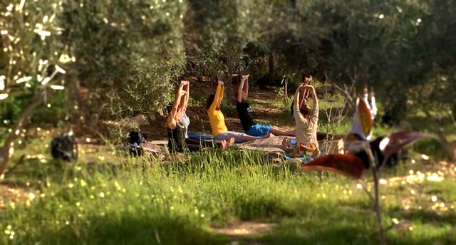  Yoga en la naturaleza 