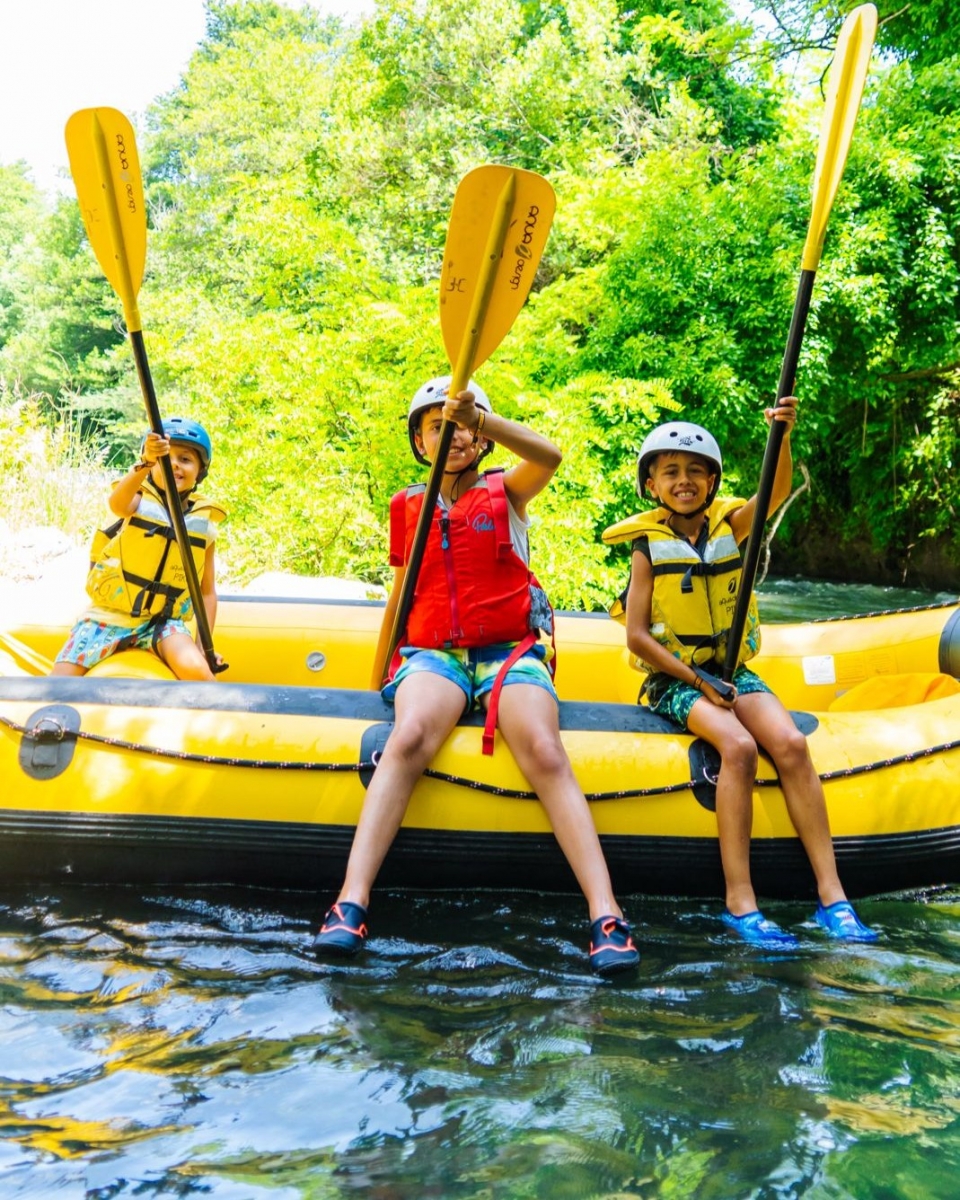  Rafting para niños