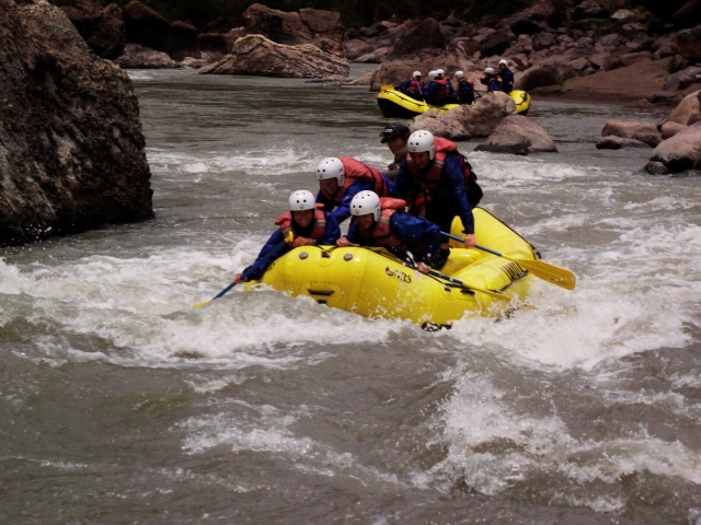 Adrenalina en el Dora Baltea 