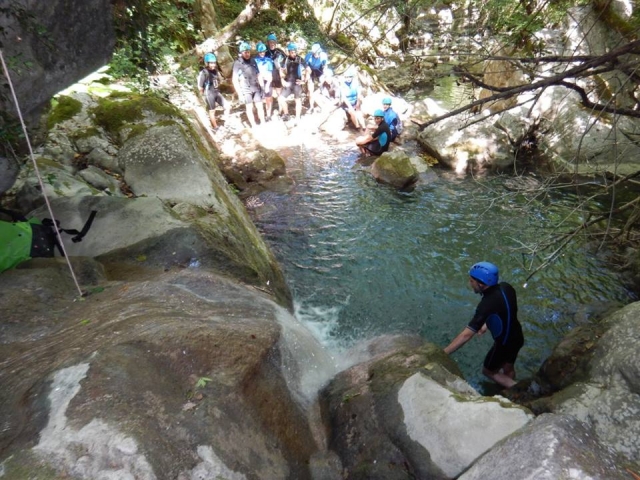  Un baño refrescante