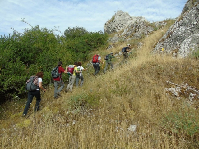  Salida del trekking nocturno