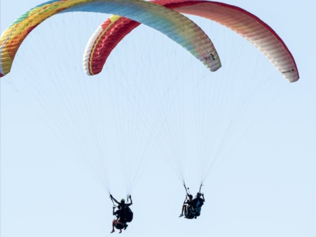  Volando juntos y en color