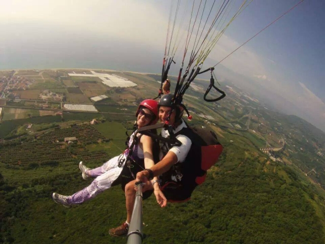  Volando con el parapenle 
