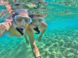 2 horas en barco con snorkel en el mar de Elba