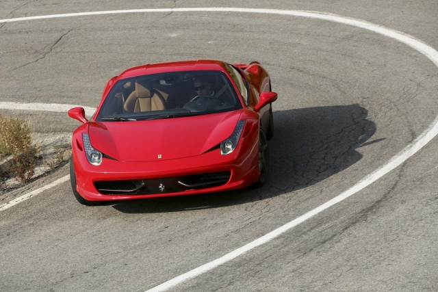  Ferrari en la pista 