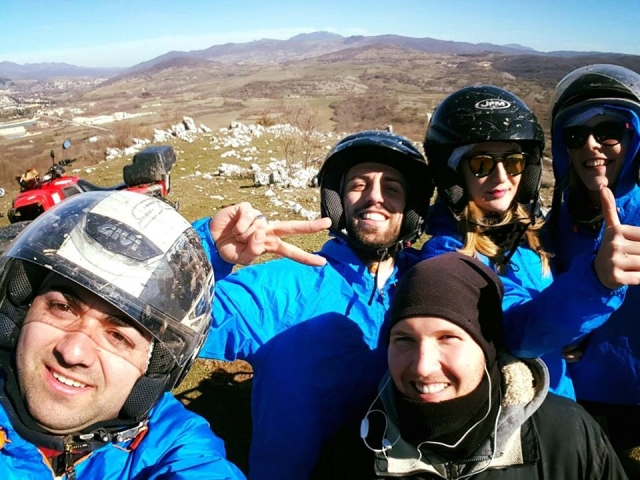 Junto a nuestro guía