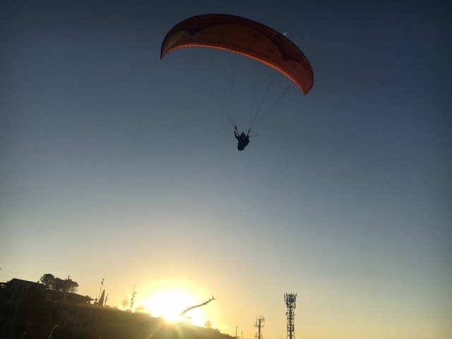  un atardecer único